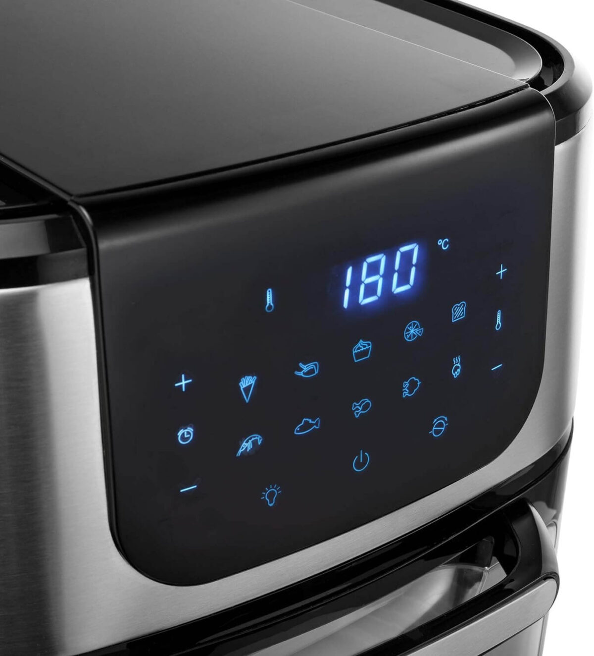 Princess Airfryer Deluxe panel
