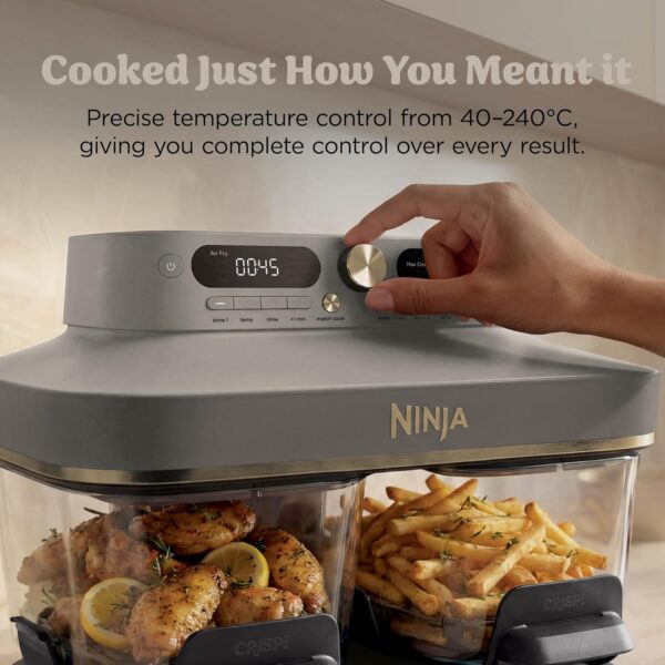 Ninja CRISPi DualZone temperatuur